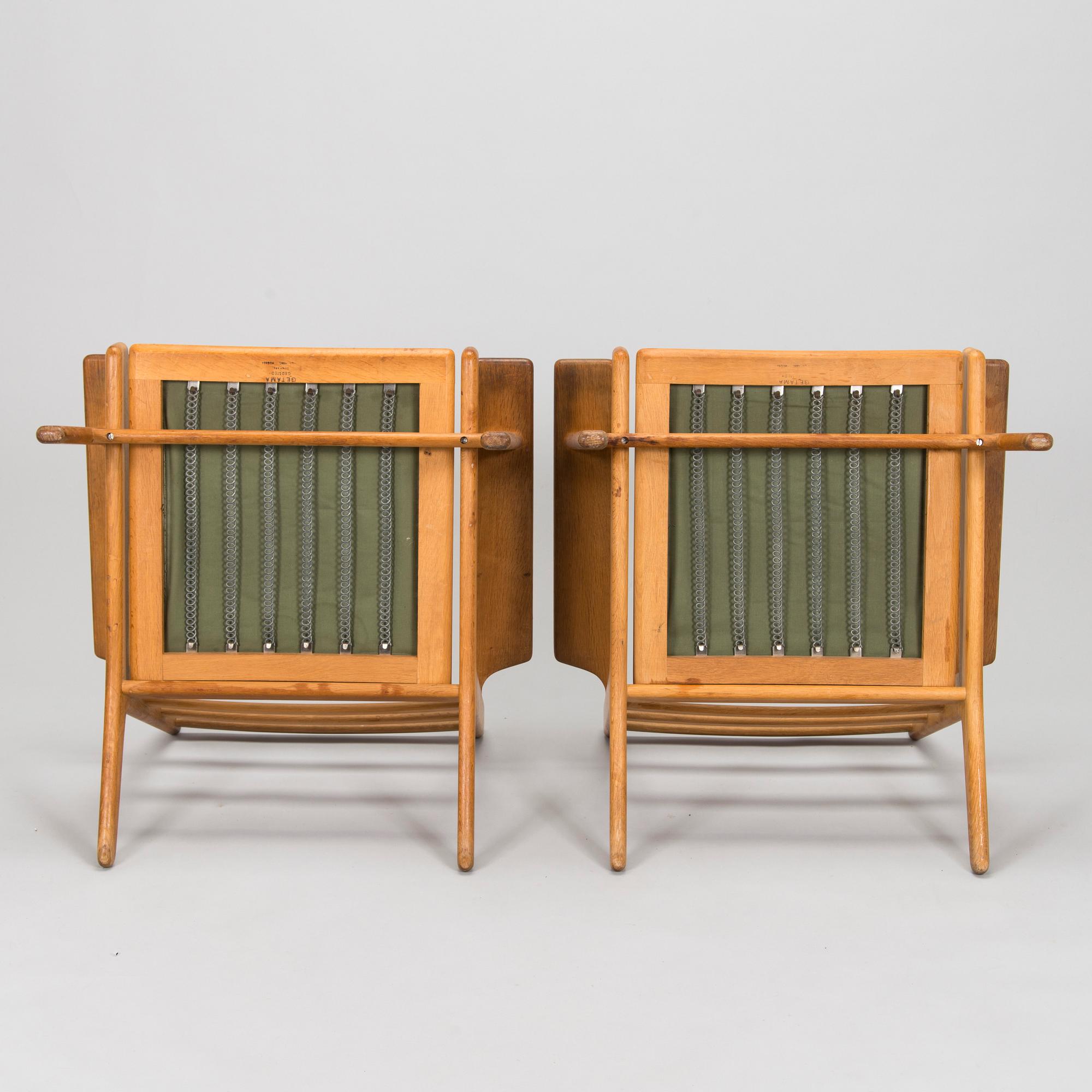 Hans J. Wegner, nojatuolipari ja rahi, "GE 290", Getama, Gedsted, Danmark.