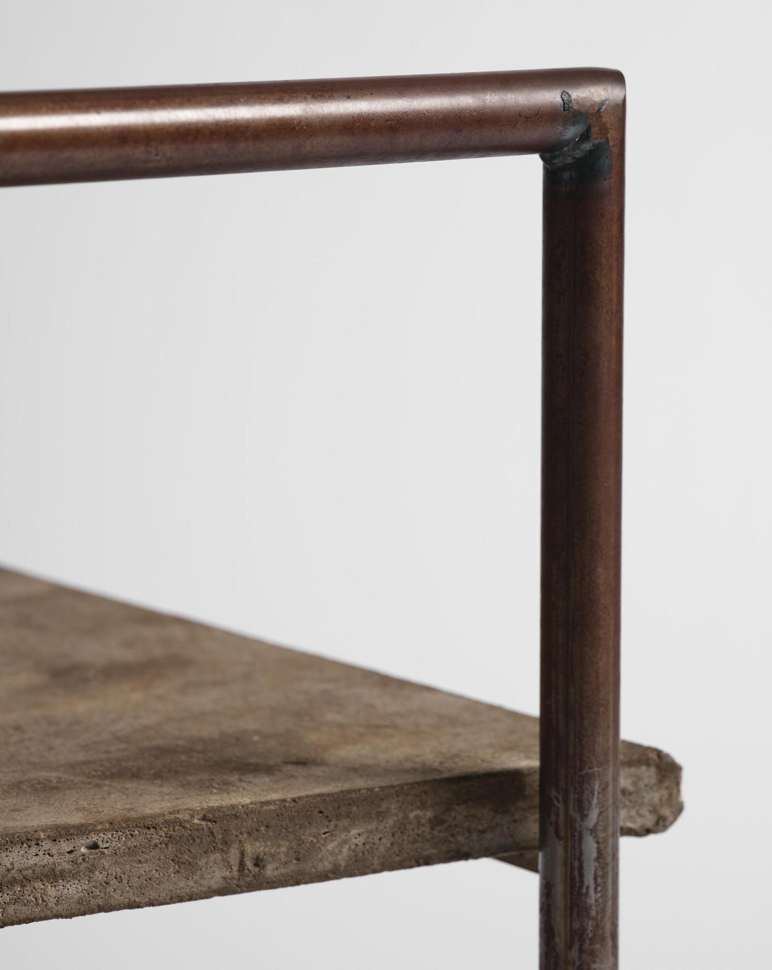 Jonas Bohlin, karmstol, "Concrete", provex, Källemo, Värnamo, efter 1981.