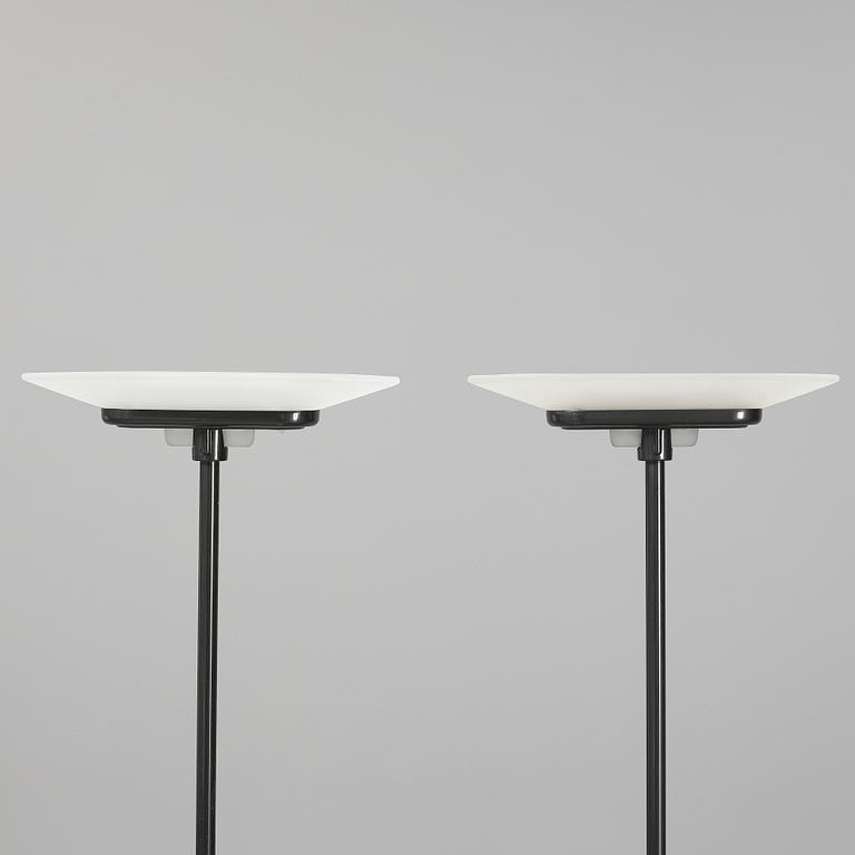 PERRY KING, SANTIAGO MIRANDA & GIANLUIGI ARNALD, a pair of 'Jill' floor lights, Arteluce, Italy.