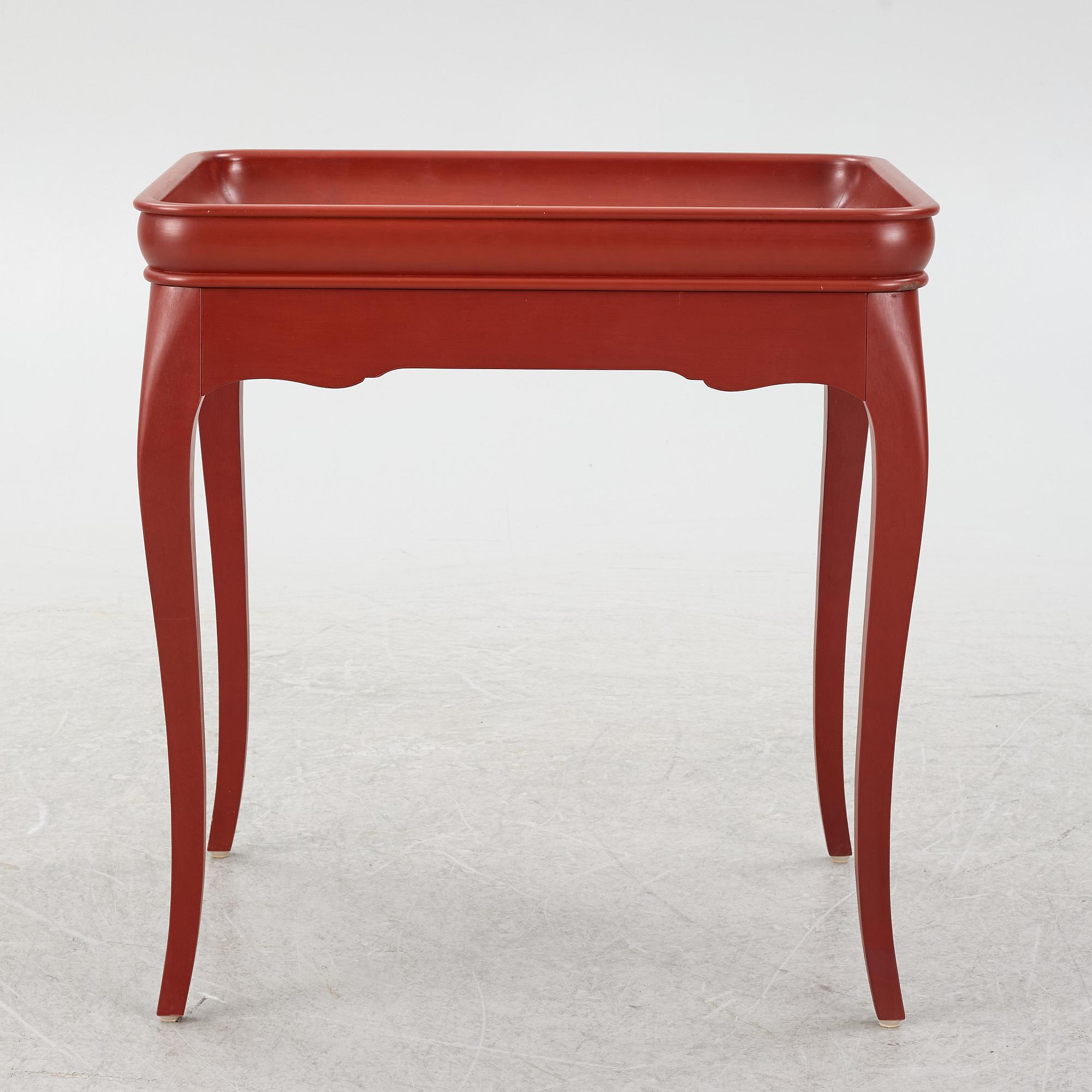Tray table, "Hällestad", from IKEA's 18th-century series, late 20th century.