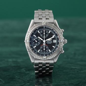 BREITLING, Blackbird, chronograph, wristwatch, 39,8 mm,