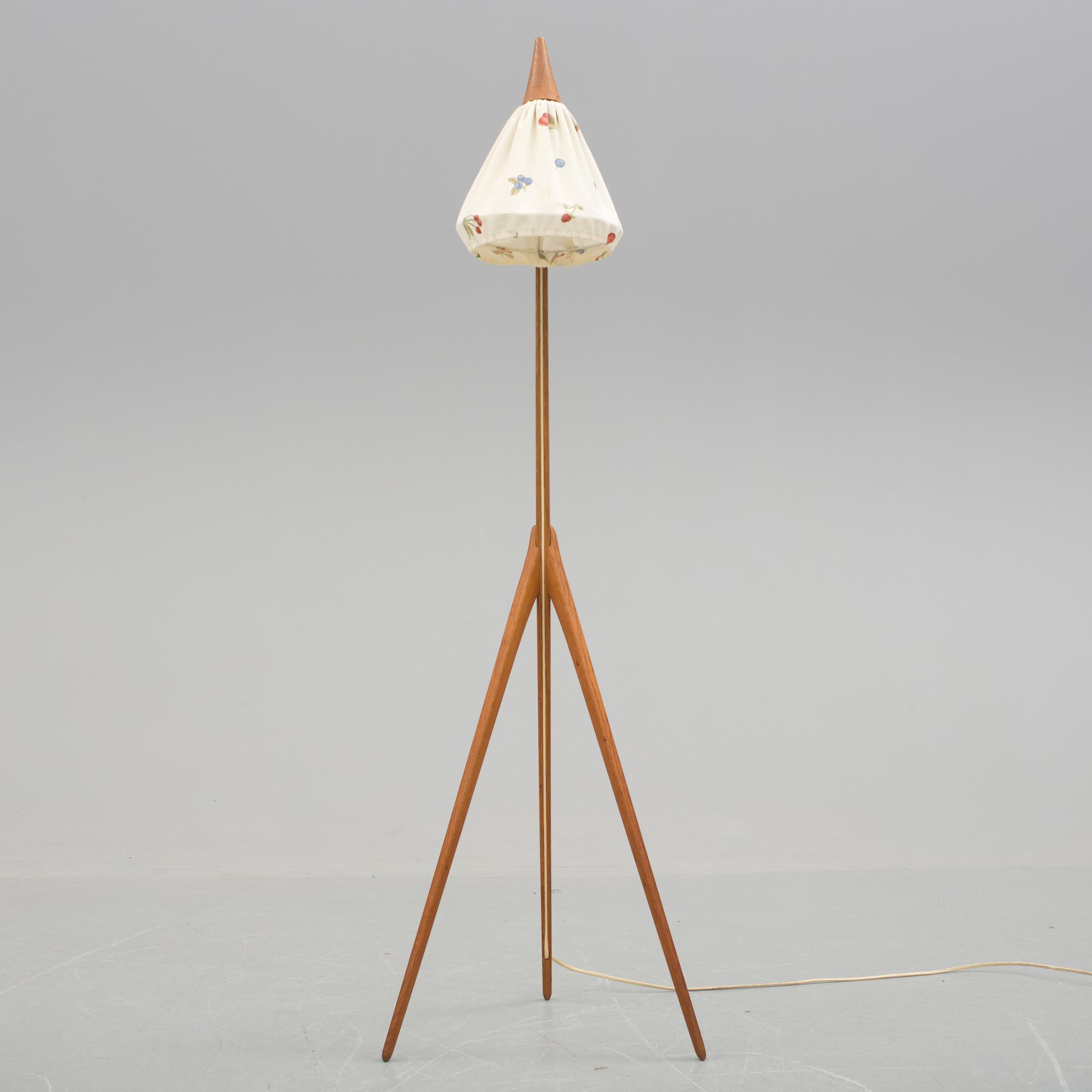 GOLVLAMPA, "Giraffen", Uno & Östen Kristiansson, Luxus, 1950-tal.