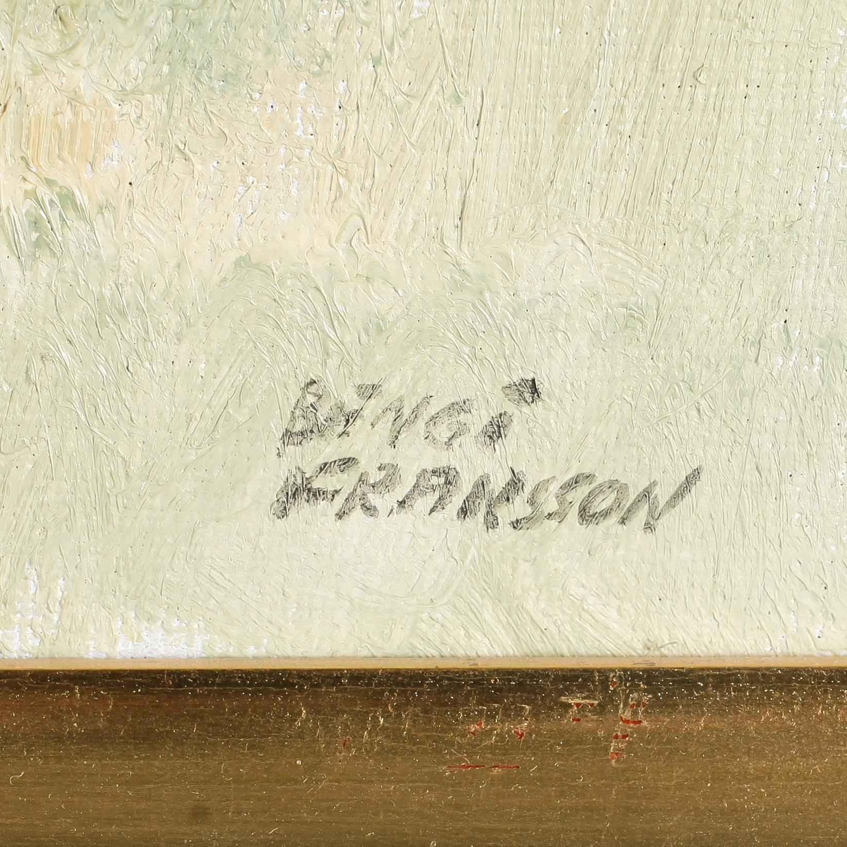 BENGT FRANSSON, olja på duk, signerad.