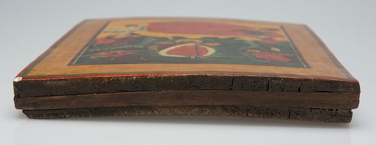 IKON, tempera på pannå, Ryssland 1800-tal.