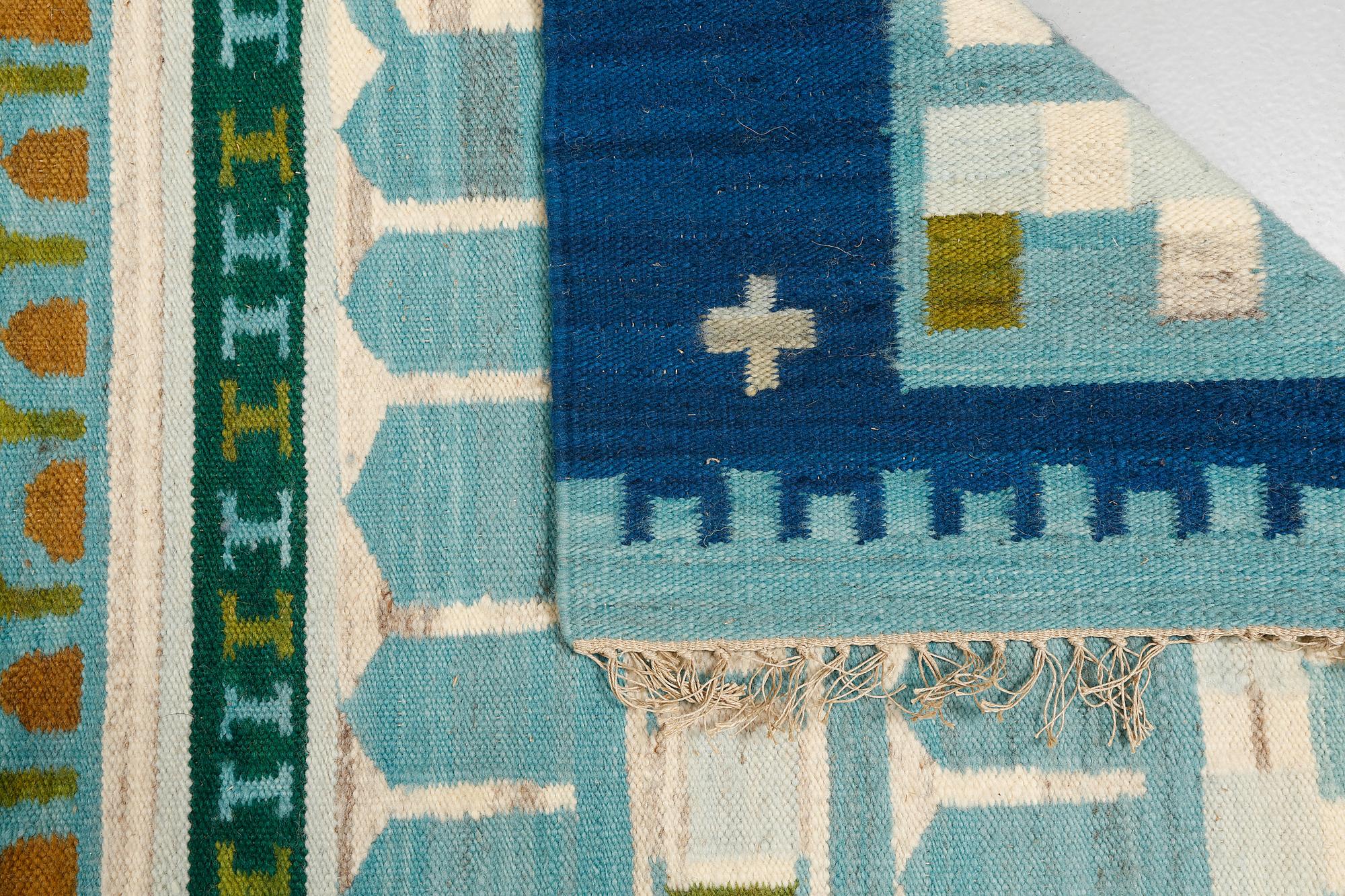 FLATVÄVNAD, Kelim, Polen, 1900-talets andra hälft, 207 x 100 cm.