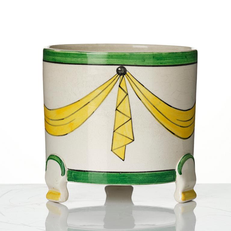 Wilhelm Kåge, outer casing, 2 pieces and bowls, 3 pieces, stoneware, Gustavsberg, most dated 1927-29.