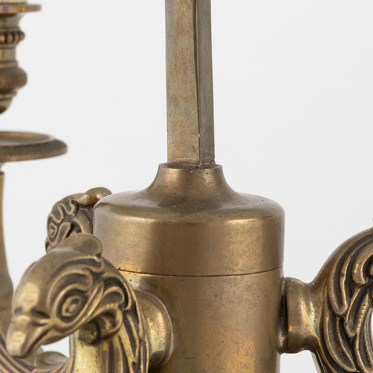 A pair of table lamps, mid 20th century.