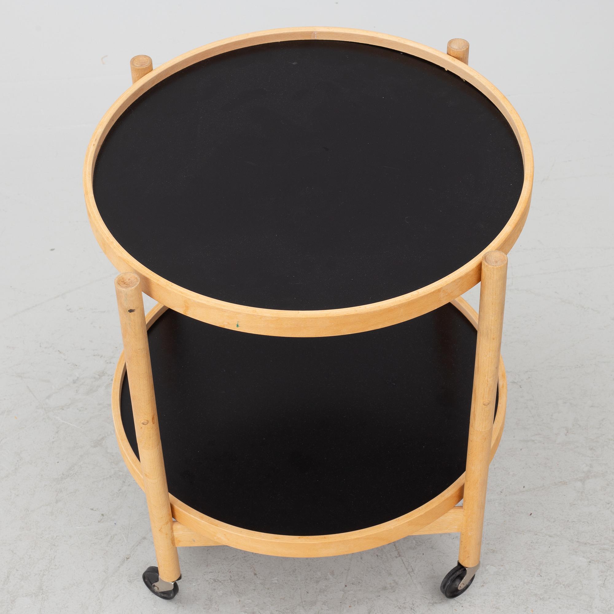 Serving trolley, with two reversible trays, Torben Ørskov & Co, Denmark,