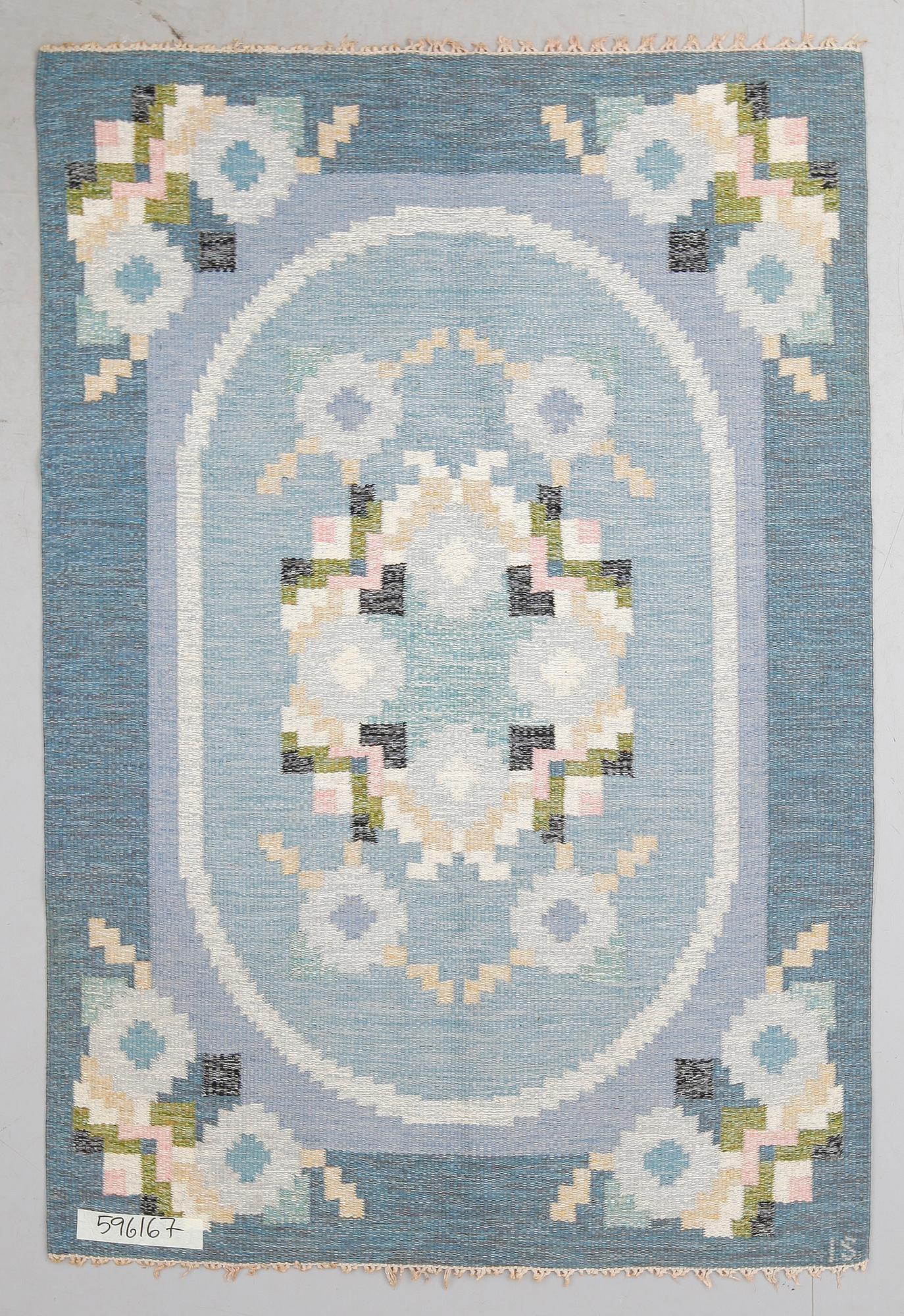 MATTA, rölakan, Ingegerd Silow, signera IS. Ca 200 x 138 cm.