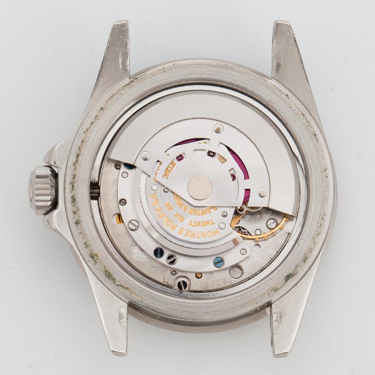 ROLEX, Oyster Perpetual Date, Submariner (660ft=200m, SWISS-T, Mark VI), Chronometer, "Red", wristwatch, 40 mm.