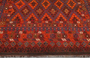 A Kilim carpet, Afghan, approx. 395 x 254 cm.