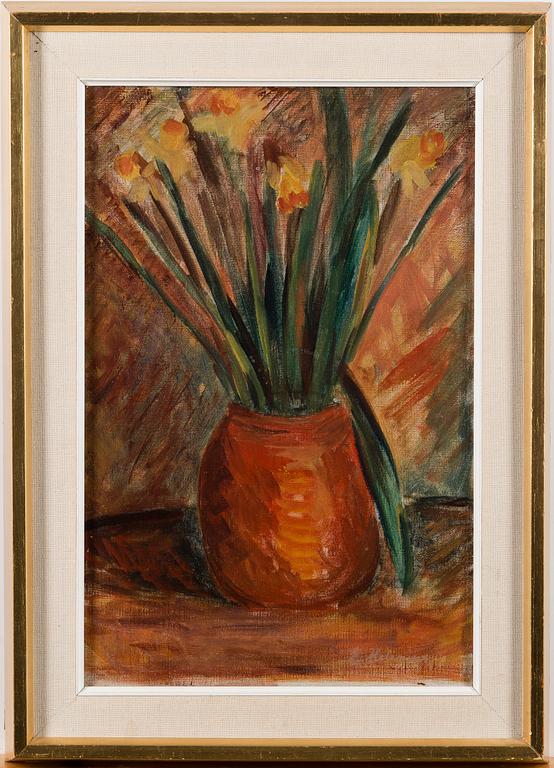 ESTER HELENIUS, oil on canvas, signed.