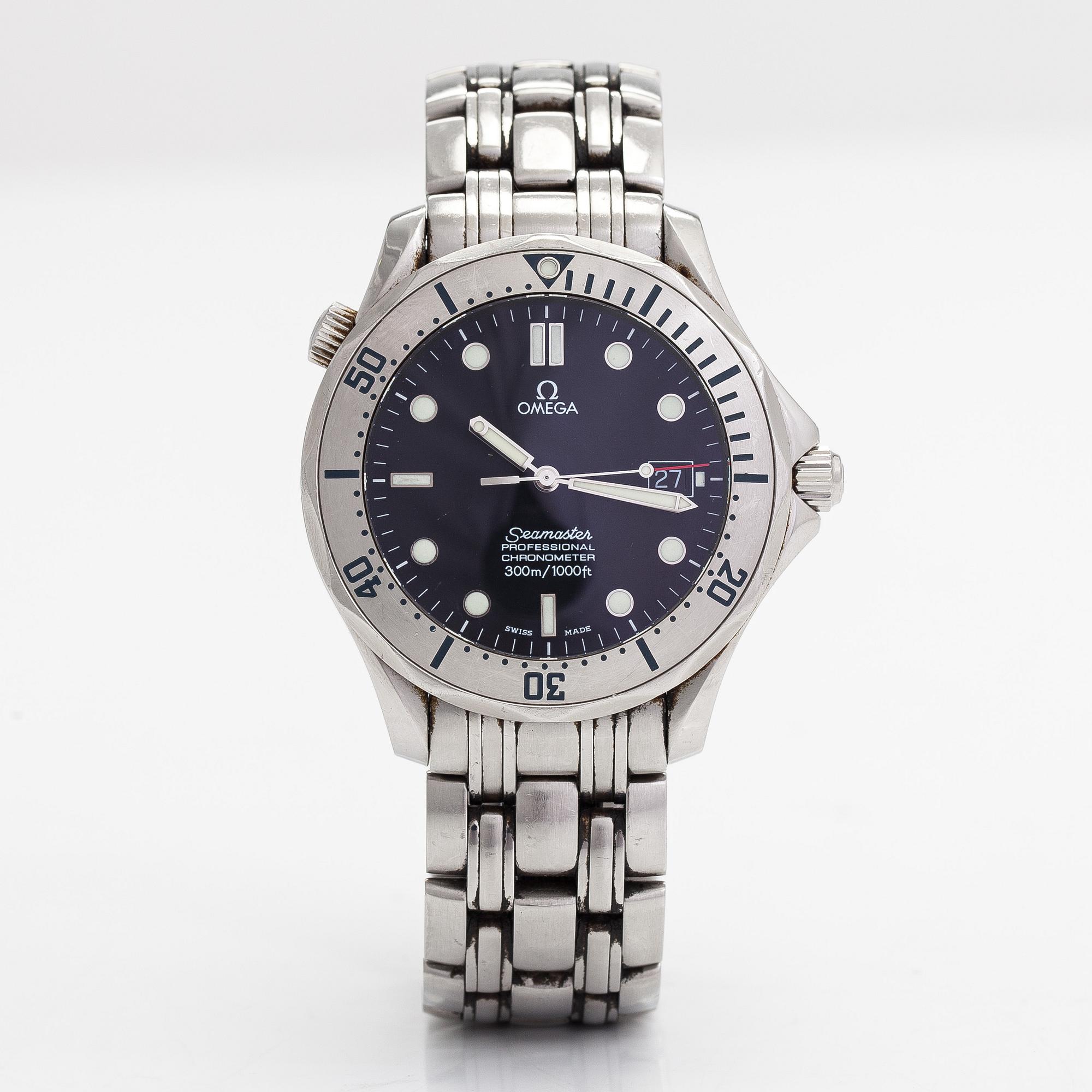 Omega, Seamaster, Professional, 300 m, armbandsur, 41 mm.