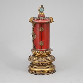 A Japanese altar cabinet, 19th Century.