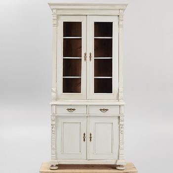 A display cabinet, circa 1900.