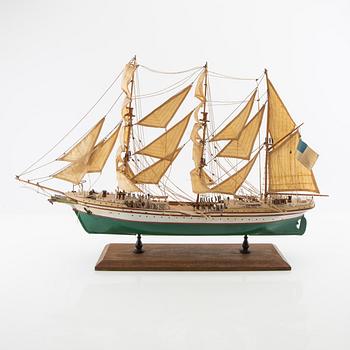 Modellbåt 1900-tal.