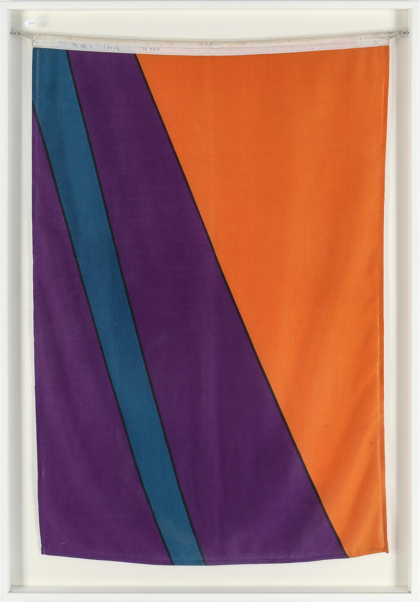 OLLE BAERTLING, flagga, signerad och numrerad 236/250.