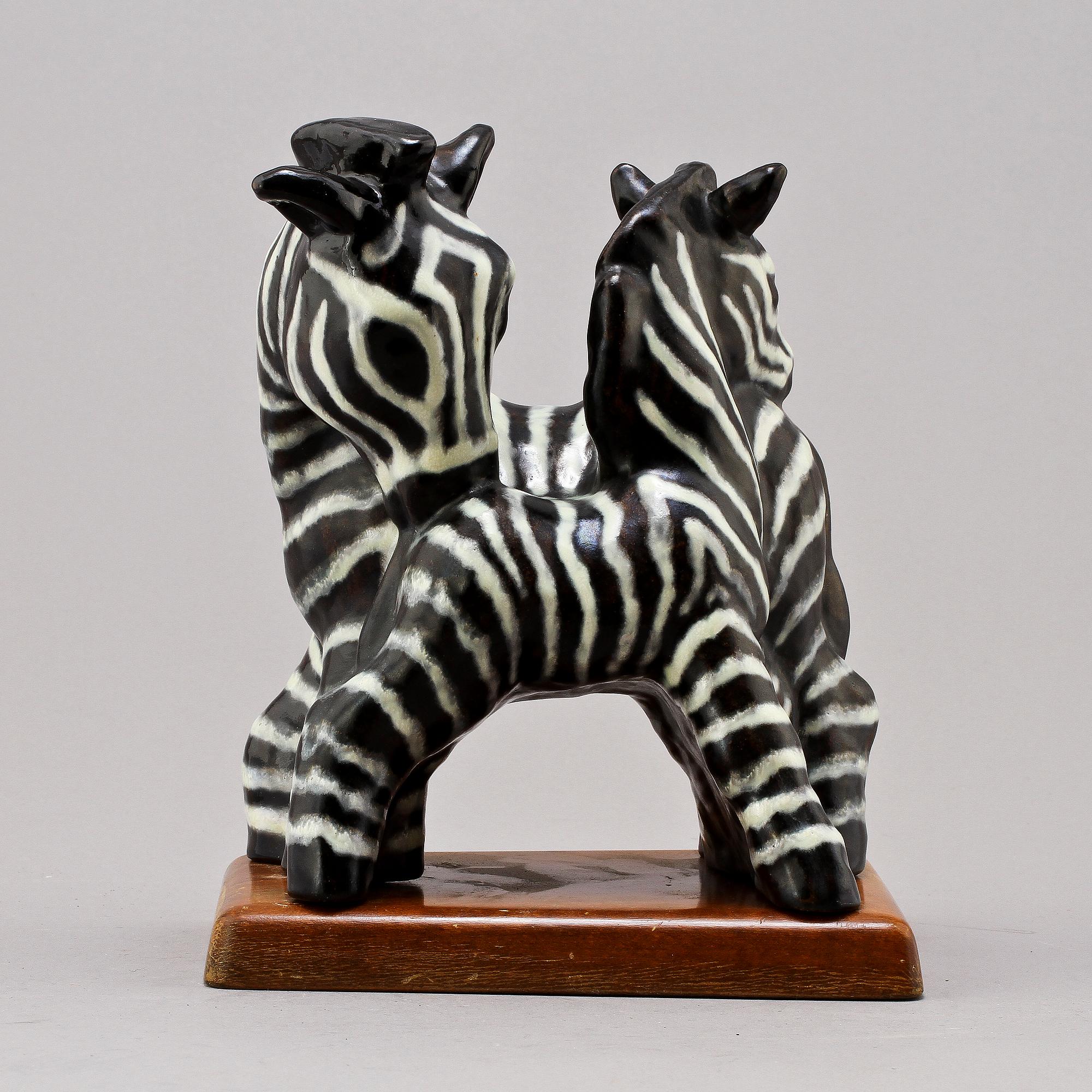FIGURIN, glaserat lergods, Vicke Lindstrand, Upsala-Ekeby.