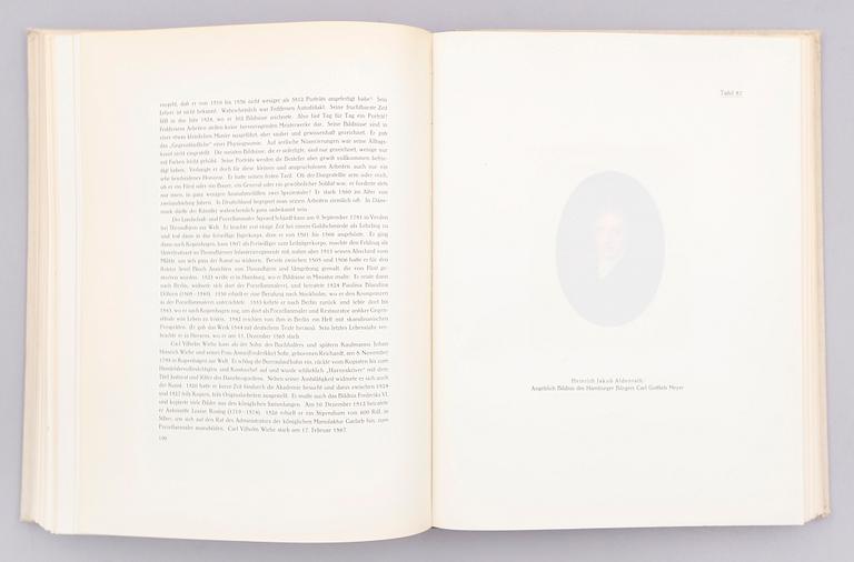 BÖCKER, 2 vol, Die Bildnis-Miniatur in Skandinavien von Ernst Lemberger, Berlin 1912.