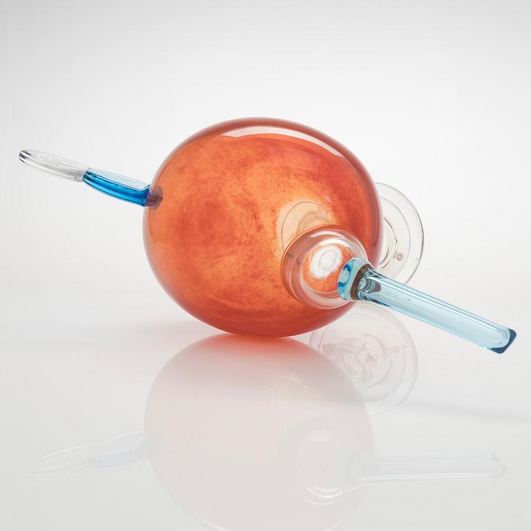 Oiva Toikka, glasfågel, signerad Oiva Toikka IITTALA SCOPE 20 v. 2020 109/500.