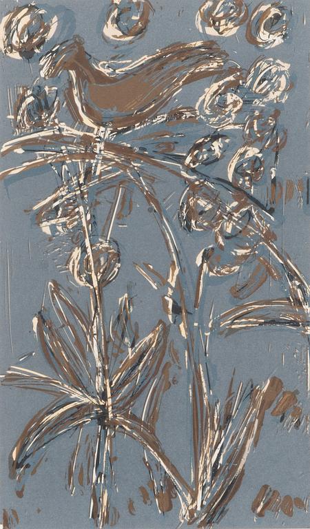 TAPANI MIKKONEN, lithograph, signed and dated -89, numbered tpl'a 35/75.