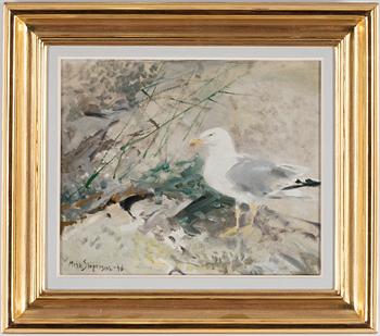 Mosse Stoopendaal, oil on canvas, signed and dated -46.