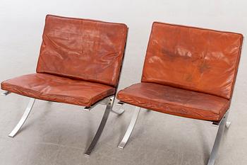 Steen Østergaard,  a pair of , lounge chairs , modell Tango, 1960's.