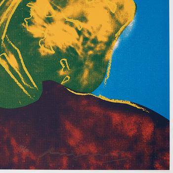 Andy Warhol, "Three portraits of Ingrid Bergman by Andy Warhol".