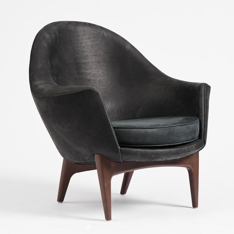 Ib Kofod-Larsen, fåtölj, modell 4440, Fritz Hansen, Danmark.