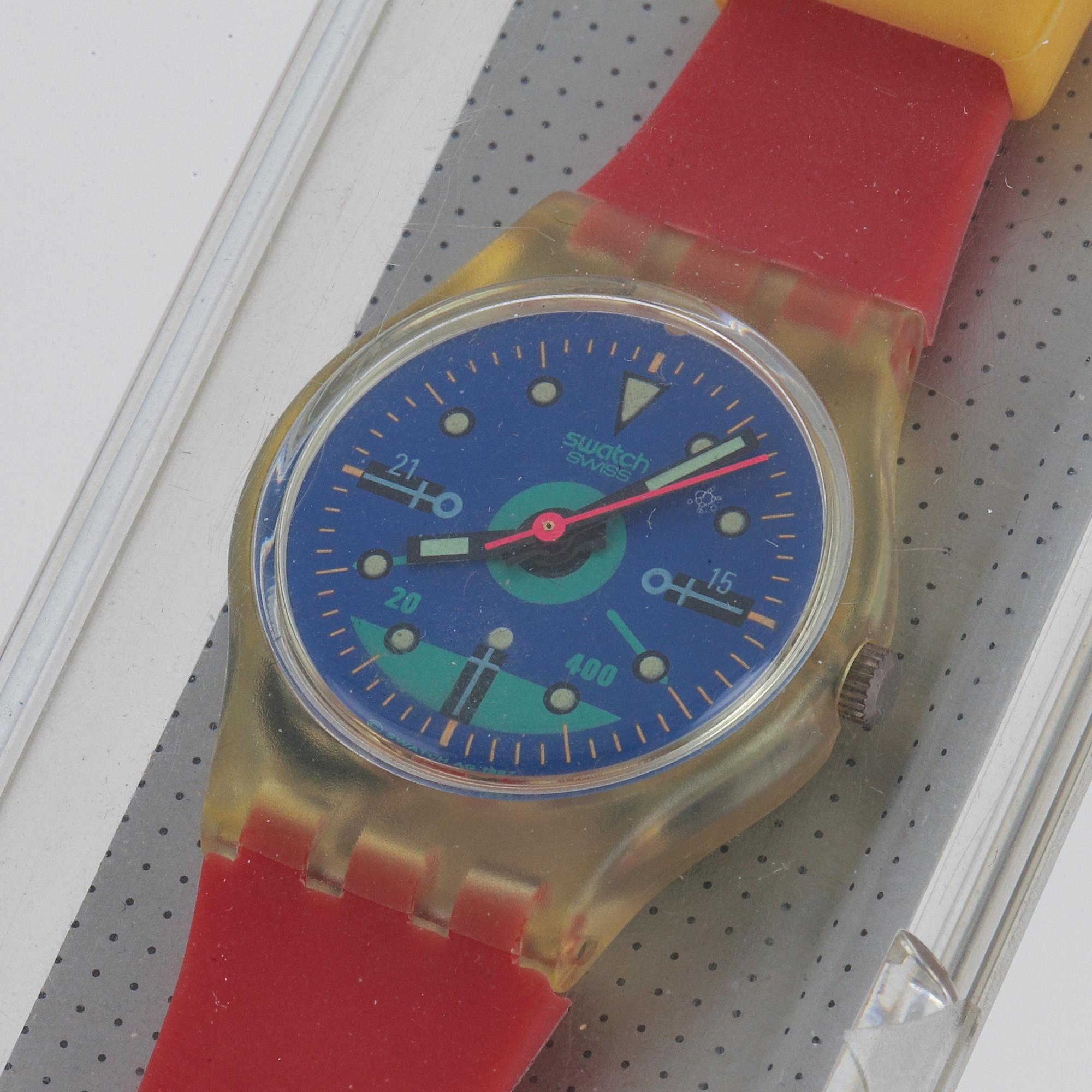 Swatch, Frontloop, wristwatch, 25 mm.