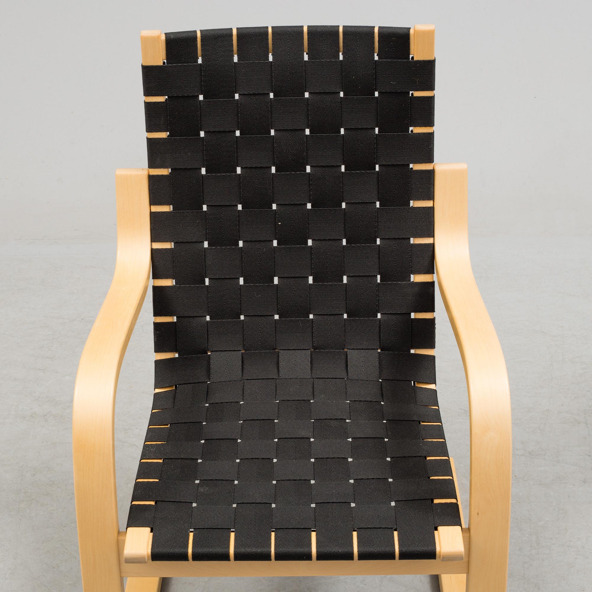 ALVAR AALTO, fåtöljer, ett par, modell 406.