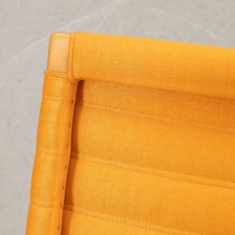 Bruno Mathsson, armchairs 1 pair, "Eva", Karl Mathsson Company, Värnamo, 1973.