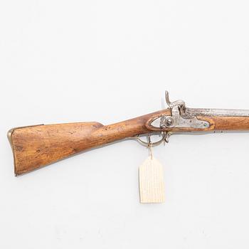 Lock rifle, Swedish, m/1815-45.