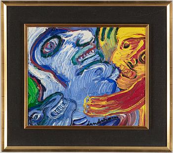 BENGT LINDSTRÖM, oil on canvas, signed.