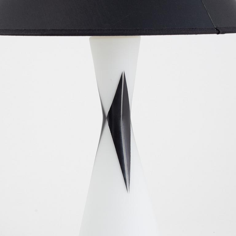 Uno Westerberg, a table lamp, Böhlmarks, 1950's.