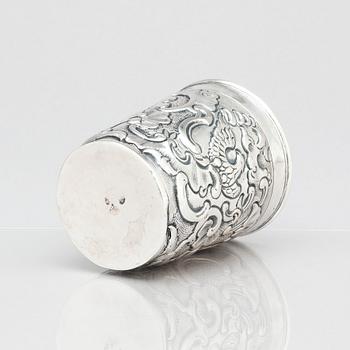 A Russian silver beaker, mark of Feodor Petrov, Moscow 1766.