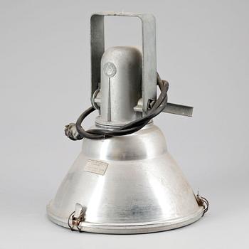 INDUSTRILAMPA, Appleton electric company Chicago, 1900-talets mitt. Höjd 48cm.