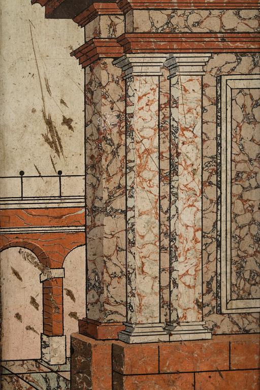 KABINETTSKÅP, barock, 1600-tal.