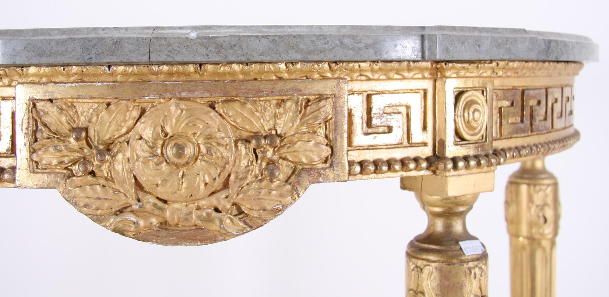 KONSOLBORD, gustaviansk stil, 1800-tal.