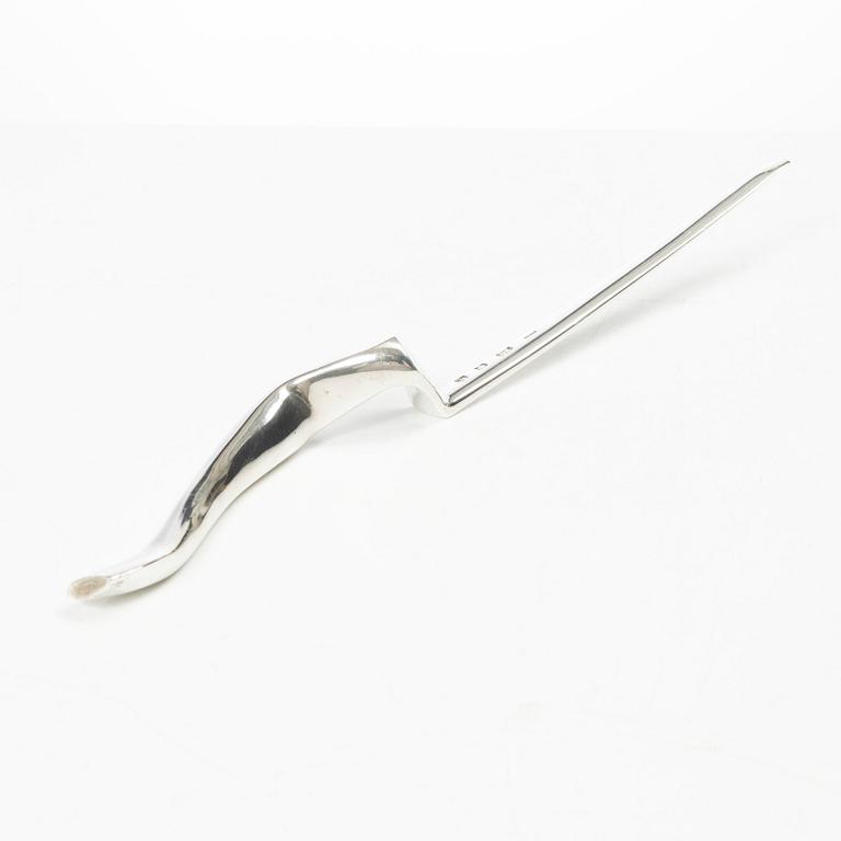 Brevkniv, silver, London, England, 1966.