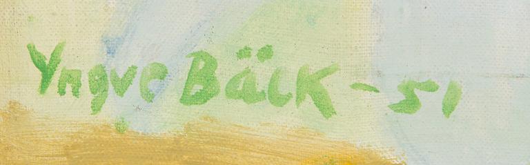 Yngve Bäck, "Palmuja, Menton".