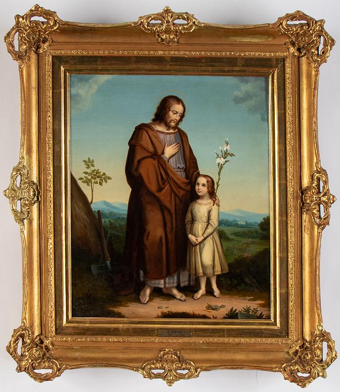 Gotthard Werner, oil on canvas, signed.