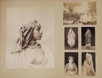 Album of photographs from Alger, late 19th century.