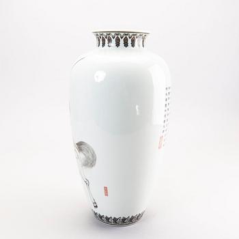 A Chinese porcelain vase  1960/70s.