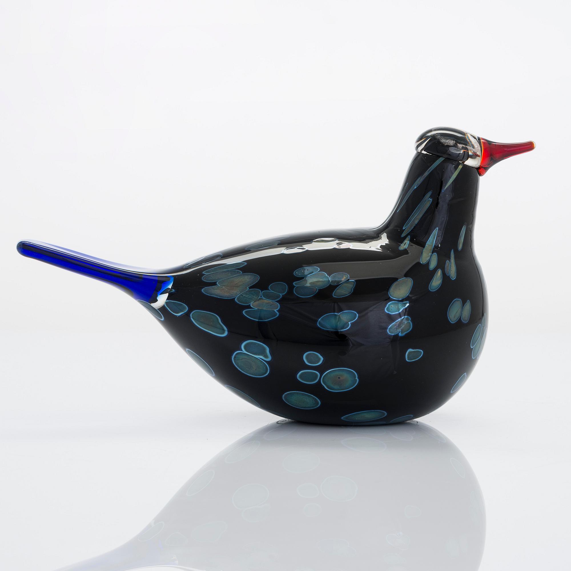 工芸品 Oiva Toikka Bird AAPISKUKKO Aapiskukko - Oiva Toikka 2001-2005 Nuutajärvi Finland – Damsténs