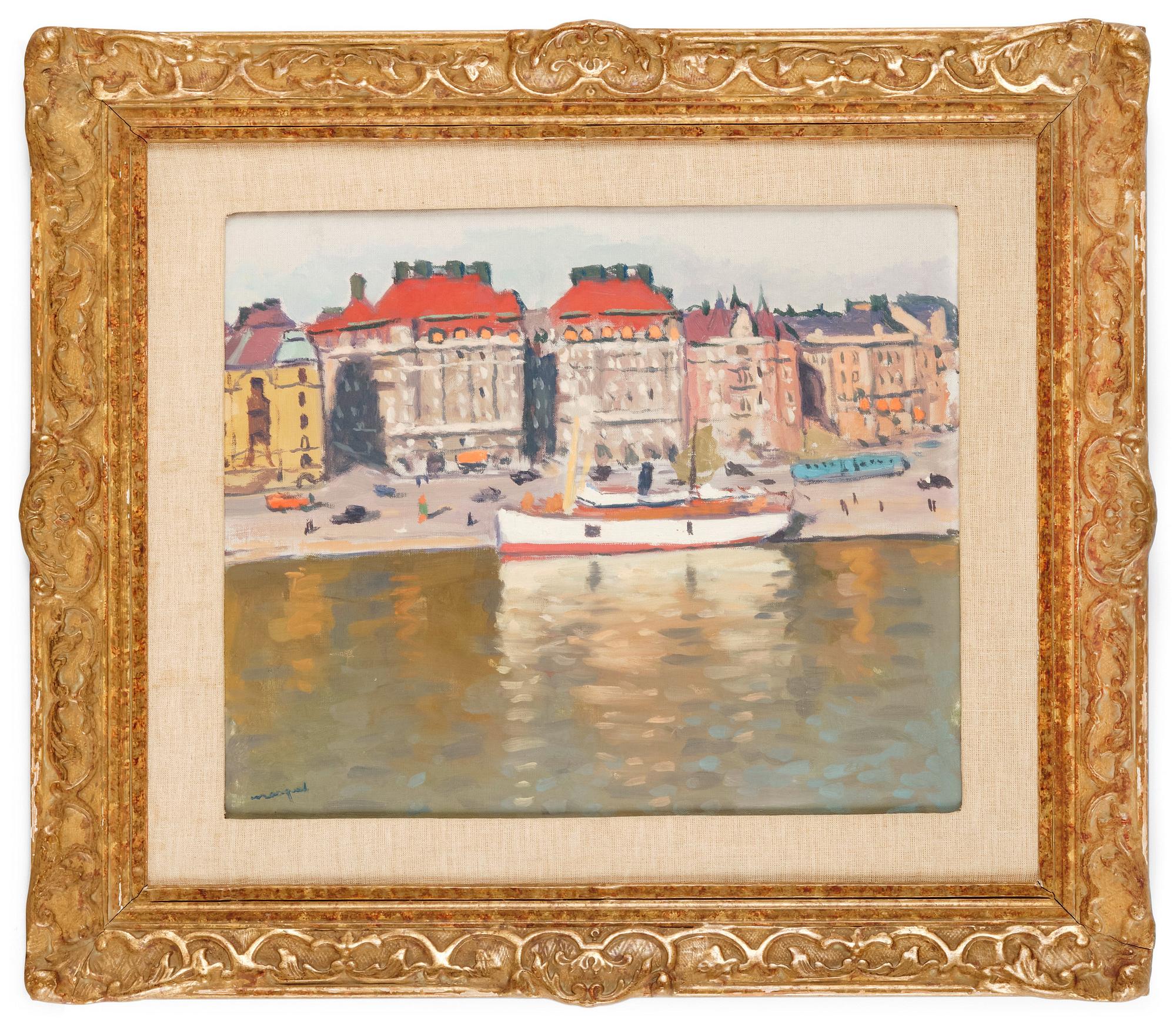Albert Marquet, "Les toits rouges" (Strandvägen, Stockholm).