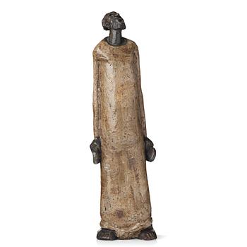 85. Åke Holm, a stoneware sculpture of Moses, Höganäs, Sweden 1950's.