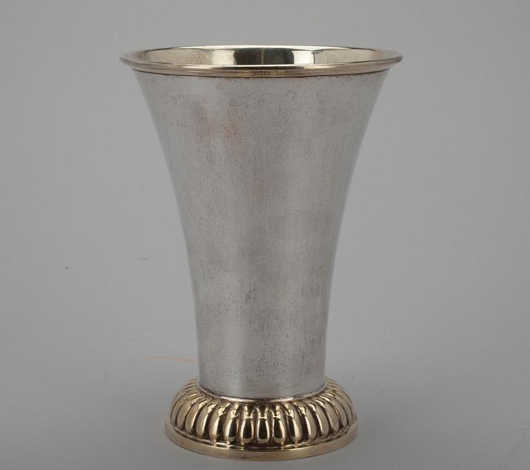 POKAL, silver, Auran Kultaseppä, Åbo 1931. Vikt 346 g.