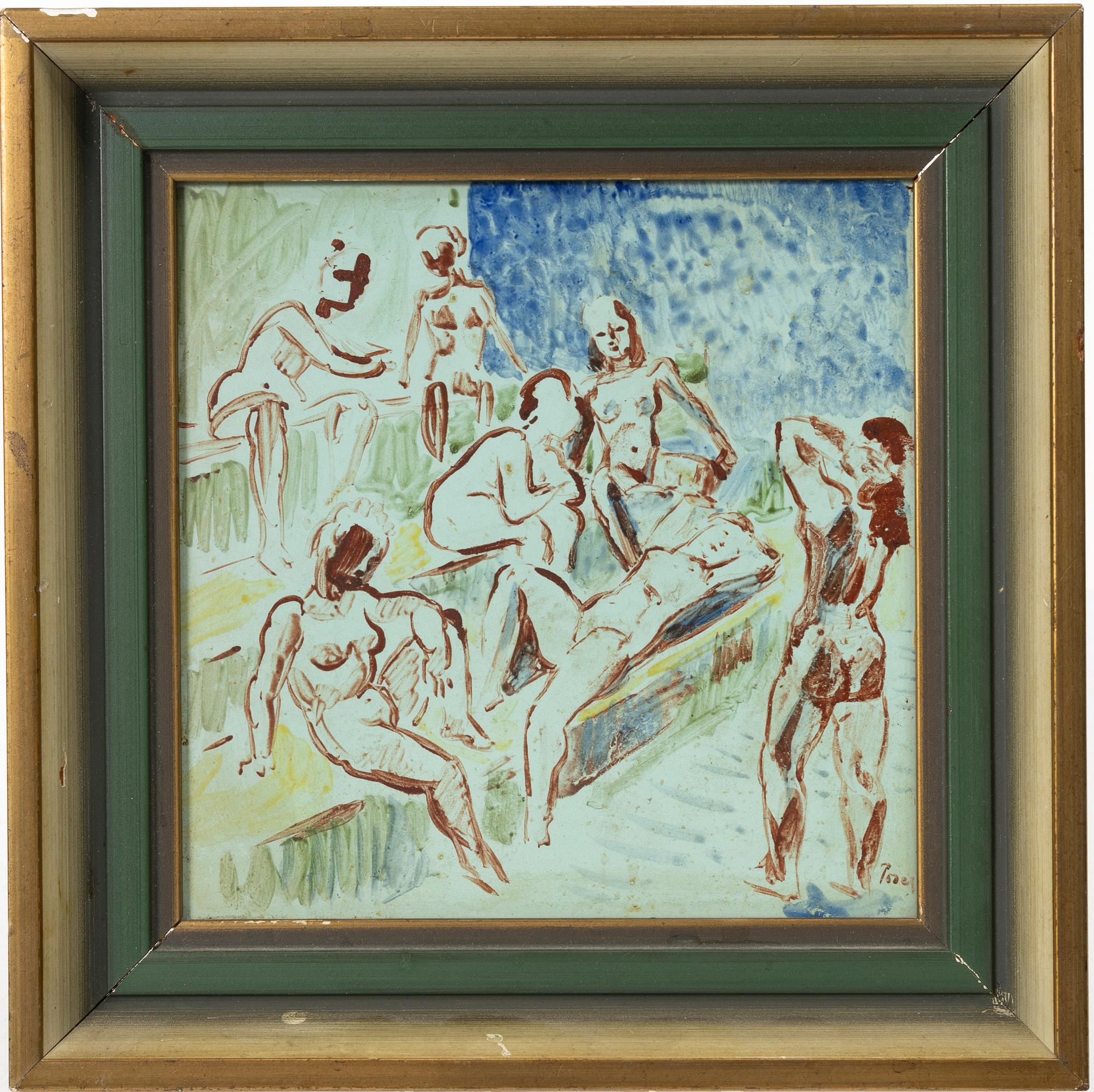 Arthur Percy, Tile, Upsala Ekeby.
