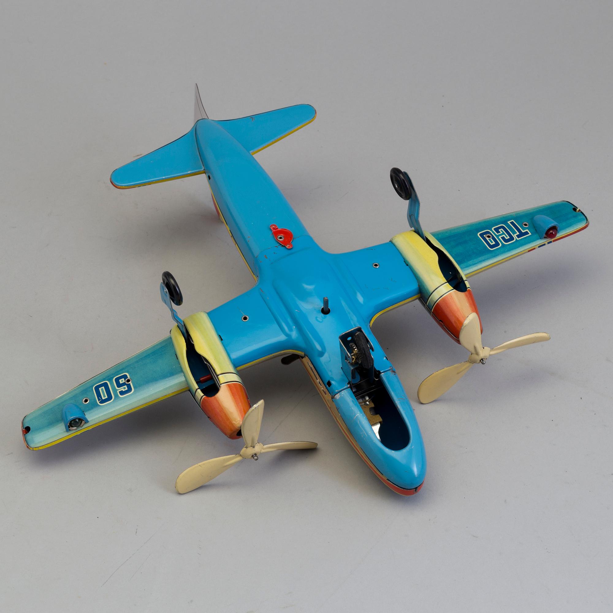 a Tipp & Co airplane, Germany, 1950's.